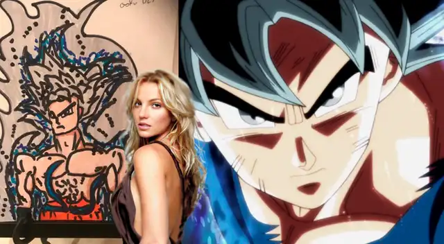 Britney Spears mostró su gusto por Dragon Ball. Composición: Twitter - Vix.