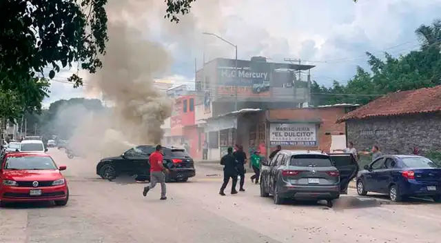 Se desata balacera en calles de Tuxtla Gutiérrez, Chiapas