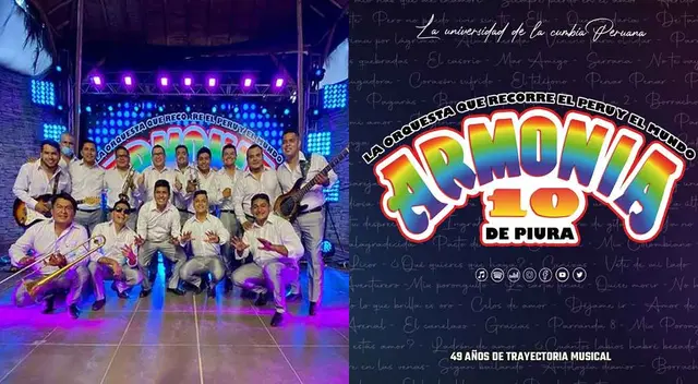 Armonía 10 volverá a brindar un concierto presencial tras más de 1 año