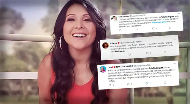 Tula Rodríguez es critica en redes sociales por culpar a Dalia tras la golpiza de John Kelvin