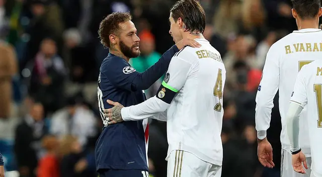 Neymar y Ramos compartirán equipo.