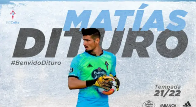 Matías Dituro es nuevo arquero del Celta de Vigo Matías Dituro es nuevo arquero del Celta de Vigo