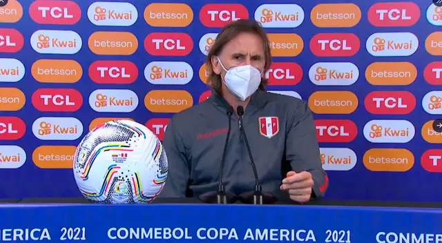 Ricardo Gareca criticó el poco dinero que recibirá Perú por pelear el tercer lugar Ricardo Gareca criticó el poco dinero que recibirá Perú por pelear el tercer lugar