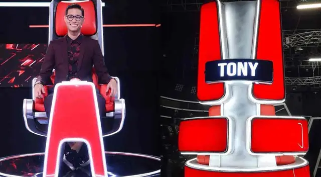 Tony Succar no ocultó la emoción de ser uno de los entrenadores en La Voz Senior
