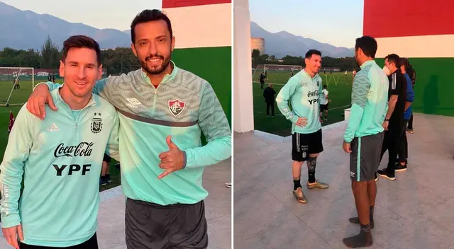 Lionel Messi pidió consejos a histórico brasileño para mejorar sus tiros libres Lionel Messi pidió consejos a histórico brasileño para mejorar sus tiros libres