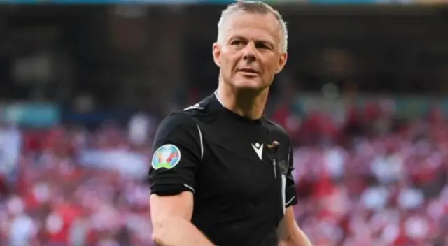 Bjorn Kuipers es un reconocido árbitro en Europa y dirigirá la final entre Italia e Inglaterra.