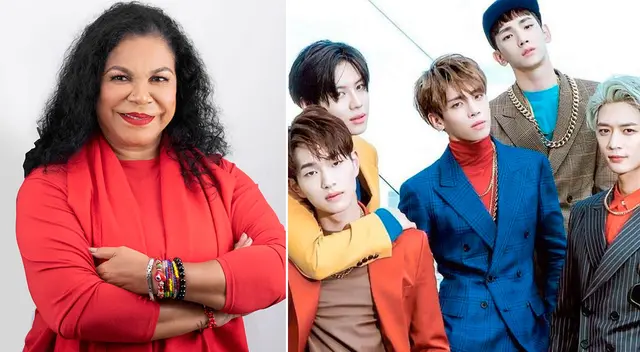 Eva Ayllón reveló su afición por la banda coreana SHINee: