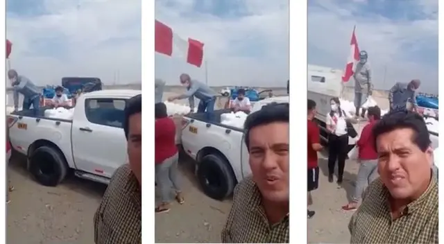 Simpatizantes ofrecen dinero y comida para marchar en favor de Keiko Fujimori - VIDEO