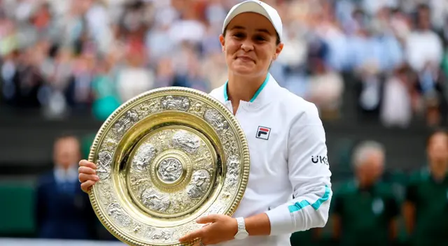Ashleigh Barty consiguió su primer Wimbledon Ashleigh Barty consiguió su primer Wimbledon