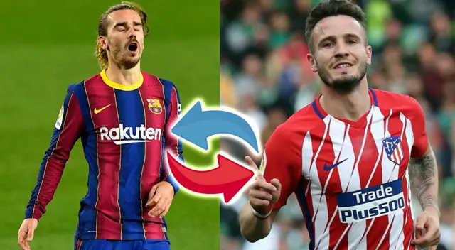 Atlético y Barcelona intercambian figuritas: Saúl por Griezmann