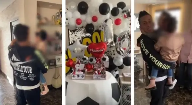 Cueva comparte emotivo reencuentro con sus hijos tras culminar la Copa América Cueva comparte emotivo reencuentro con sus hijos tras culminar la Copa América