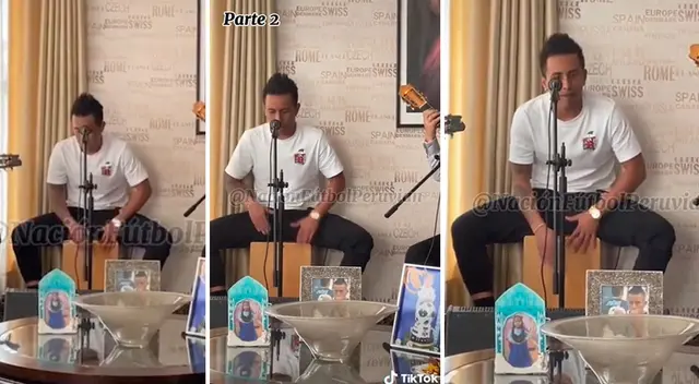 Christian Cueva deslumbra con el cajón al ritmo del Vals Morena Christian Cueva deslumbra con el cajón al ritmo del Vals Morena