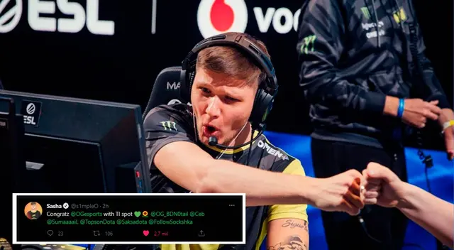 S1mple es gran fanático de Dota 2 y ha jugado algunos torneos benéficos
