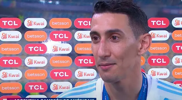 Ángel Di María al borde de las lágrimas: Messi me dijo que sería mi partido, es inolvidable