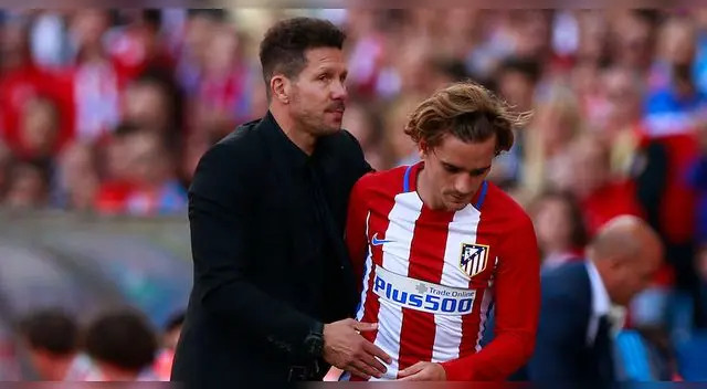 Diego Simeone aceptó retorno de Antoine Griezmann a Atlético Madrid. Diego Simeone aceptó retorno de Antoine Griezmann a Atlético Madrid.