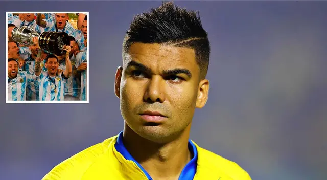 Casemiro y su dura crítica a Argentina Casemiro y su dura crítica a Argentina