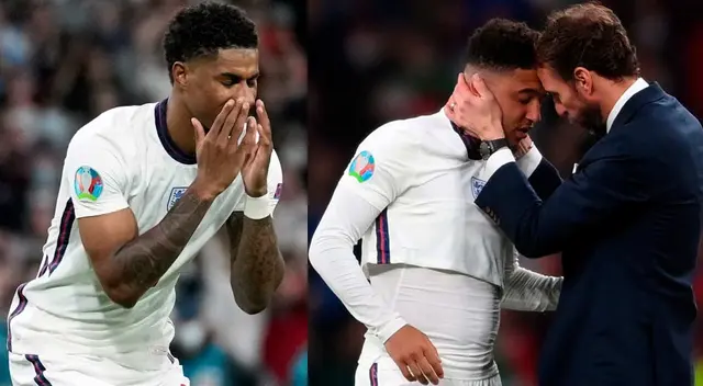 Rashford y Sancho fallaron sus disparos en los penales