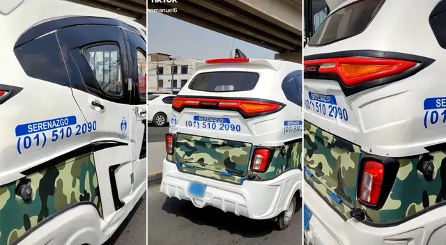 Serenos se trasladan en mototaxis para combatir la delincuencia Serenos se trasladan en mototaxis para combatir la delincuencia