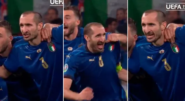 Chiellini llamó a Kiricocho e invocó su maldición en la tanda de penales.