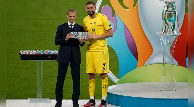 Gianluigi Donnarumma contó las razones de su poca emoción al ganar la Eurocopa.