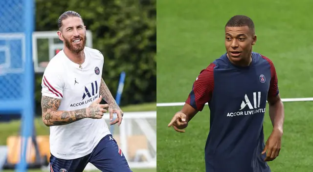 Sergio Ramos y Kylian Mbappé se han enfrentado en cuatro ocasiones.