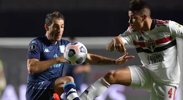 Racing y Sao Paulo se enfrentaron por los octavos de final Copa Libertadores