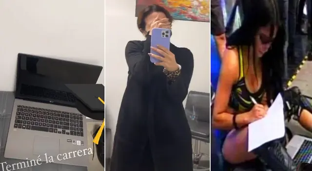 Rosángela Espinoza llora de emoción tras acabar carrera de Marketing en la univesidad