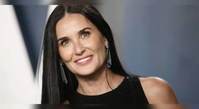 Demi Moore posa al nutural y en ropa interior