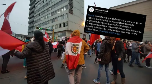 Defensoría del Pueblo rechaza actos de violencia protagonizados por seguidores de Fuerza Popular Defensoría del Pueblo rechaza actos de violencia protagonizados por seguidores de Fuerza Popular