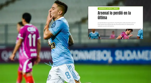 Sporting Cristal pegó primero en la serie de octavos de final de Copa Sudamericana 2021. Sporting Cristal pegó primero en la serie de octavos de final de Copa Sudamericana 2021.
