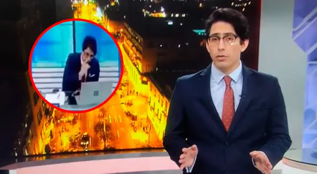Sebastián Salazar es conductor en Canal N y América TV.