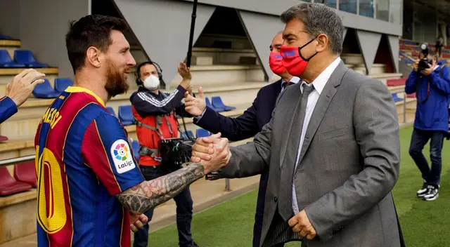 Requiere de paciencia: Joan Laporte pidió calma hinchas por renovación de Messi Requiere de paciencia: Joan Laporte pidió calma hinchas por renovación de Messi