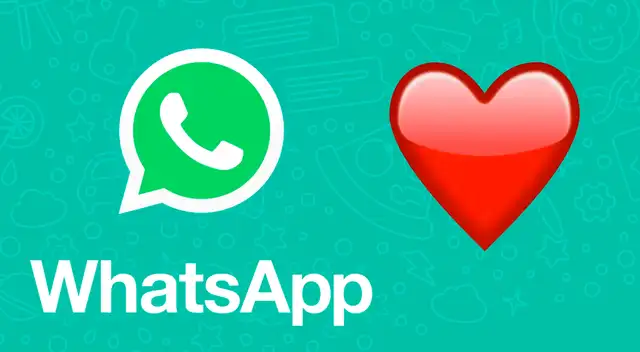 WhatsApp: conoce cómo usar el emoji de corazón rojo.