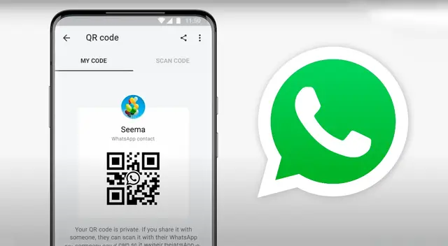 Usar WhatsApp como escáner QR. Usar WhatsApp como escáner QR.