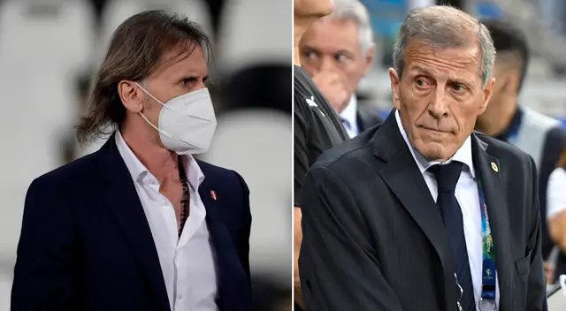 Ricardo Gareca responde sobre la consulta de ser el próximo Óscar Washington Tabárez Ricardo Gareca responde sobre la consulta de ser el próximo Óscar Washington Tabárez