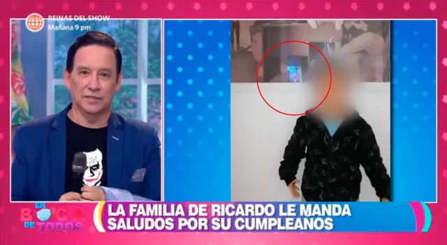 Ricardo Rondón recibió varios saludos por parte de sus familias, pero pequeño detalle llamó la atención