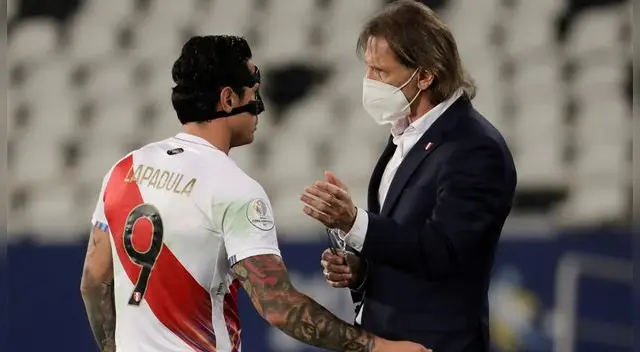 Ricardo Gareca destacó la rápida adaptación de Gianluca Lapadula al grupo.