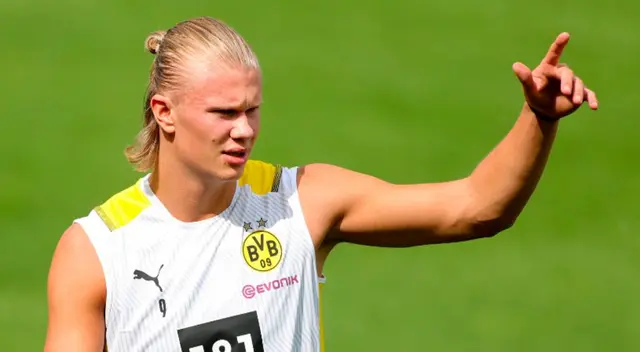 Erling Haaland en la mira del campeón de Europa.
