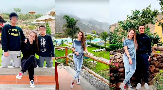 Melissa Klug compartió grato momento con Jesús Barco y sus hijos. Composición: Instagram.