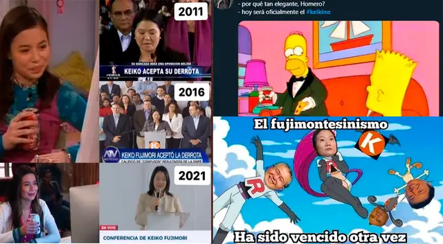 Keiko Fujimori aceptó su tercera derrota consecutiva. Keiko Fujimori aceptó su tercera derrota consecutiva.