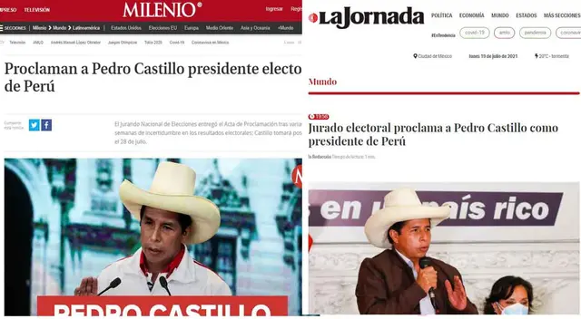 Medios mexicanos destacan llamado de unidad del presidente electo Medios mexicanos destacan llamado de unidad del presidente electo