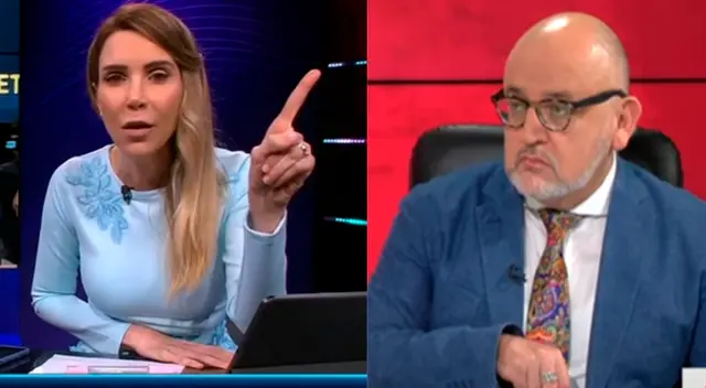 Juliana Oxenford se defendió de los ataques de Beto Ortiz.