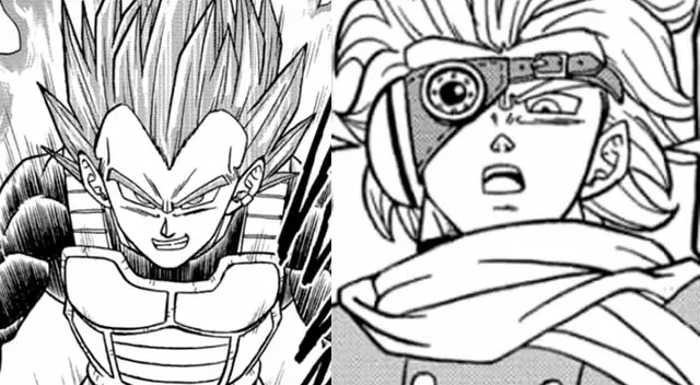 Vegeta sorprendió a Granola con todo su poder Vegeta sorprendió a Granola con todo su poder