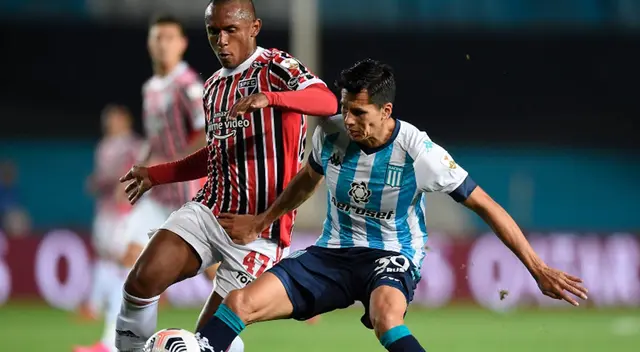 Racing vs Sao Paulo por la Copa Libertadores 2021 Racing vs Sao Paulo por la Copa Libertadores 2021