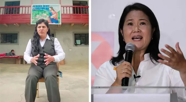 Esposa de Pedro Castillo envía mensaje a Keiko: