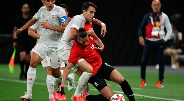 España y Egipto igualaron sin goles en la primera fecha de la fase de grupos de Tokio 2020.