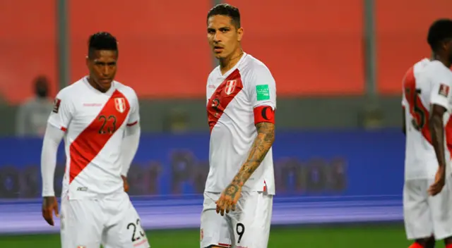 Paolo Guerrero jugó algunos minutos en la última fecha doble de Eliminatorias Qatar 2022.