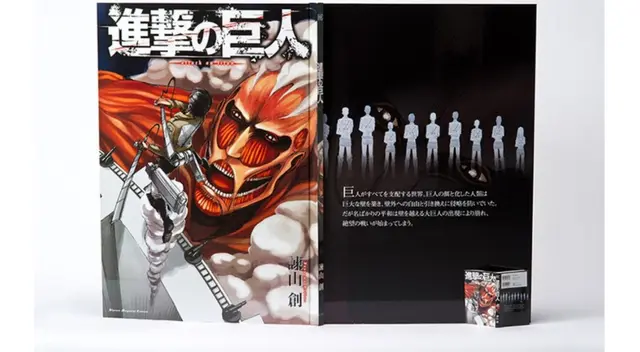 Gran manga de Shingeki No Kiojin  bate récord