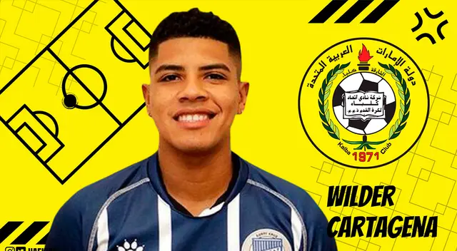 Wilder Cartagena jugará en Emiratos Árabes Unidos Wilder Cartagena jugará en Emiratos Árabes Unidos