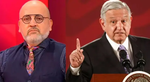 Beto Ortiz conduce programa desde México y en las redes piden a AMLO que lo expulse